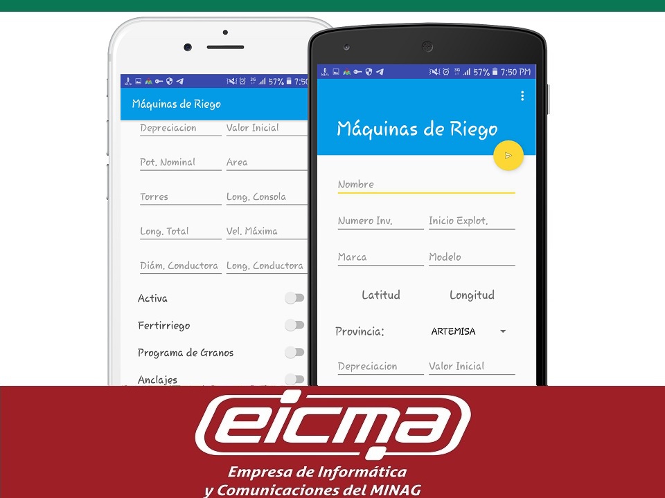 Máquinas de Riego